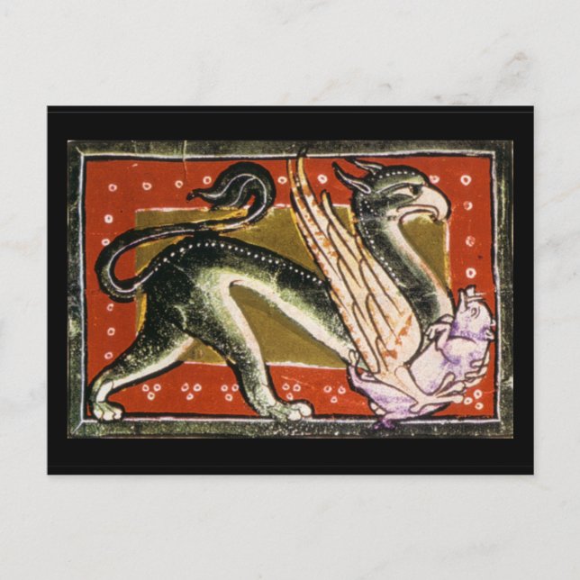 Medieval Griffin Postcards (Front)