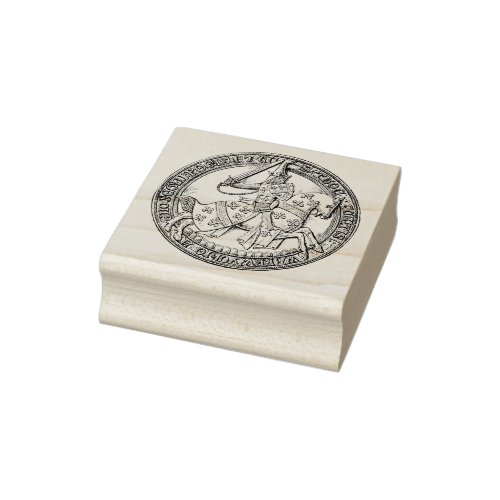 Medieval Heraldry Seal of Thomas de Beauchamp Rubber Stamp