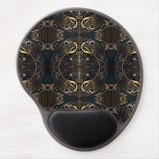 Medieval Historical Engraved  Gel Mouse Pad (Front)