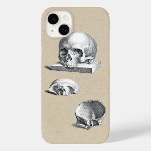 Medieval Human Skull Illustrated Case-Mate iPhone 14 Plus Case