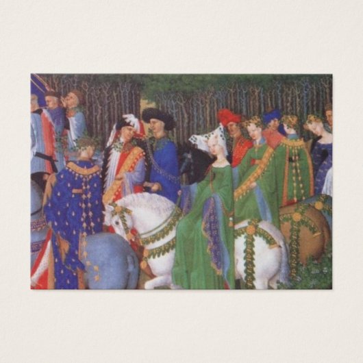 Medieval hunting party (Front)