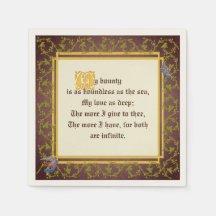 Medieval Illuminated Manuscript Wedding Reception