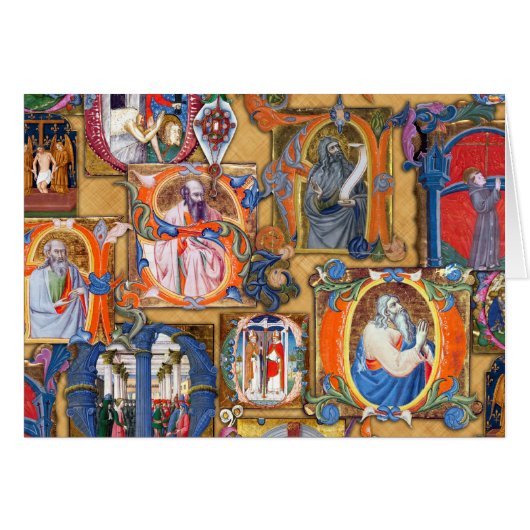 Medieval Illuminations Cards (Front Horizontal)