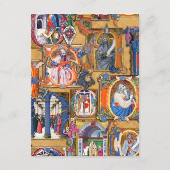 Medieval Illuminations Postcard by BonniePhantasm at Zazzle
