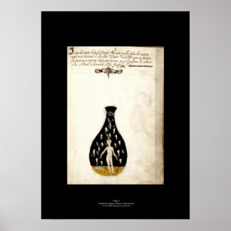 Medieval Italian Alchemy Poster Plate 7