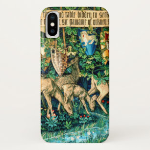 Medieval King Arthur William Morris iPhone X Case