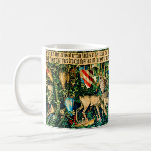 Medieval King Arthur William Morris Coffee Mug