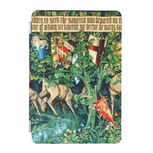 Medieval King Arthur William Morris iPad Mini Cover (Front)