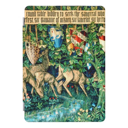 Medieval King Arthur William Morris iPad Pro Cover
