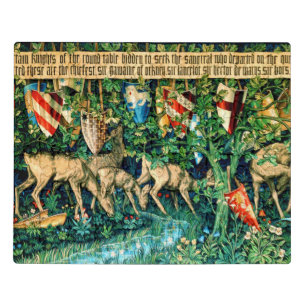 Medieval King Arthur William Morris Jigsaw Puzzle