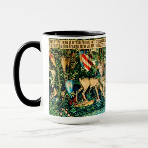 Medieval King Arthur William Morris Mug