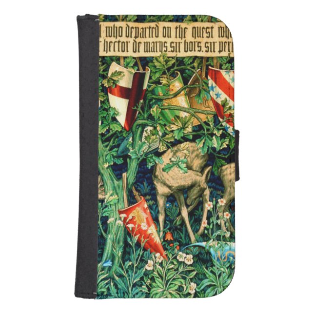 Medieval King Arthur William Morris Samsung Galaxy Wallet Case (Front)
