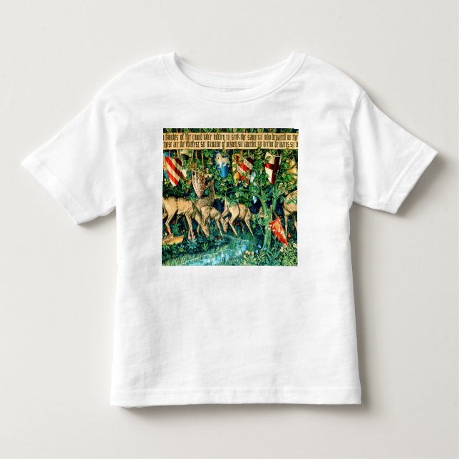 Medieval King Arthur William Morris Toddler T-shirt (Front)