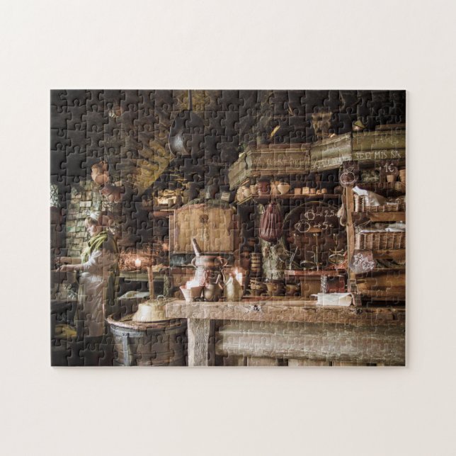 Medieval Kitchen Jigsaw Puzzle (Horizontal)