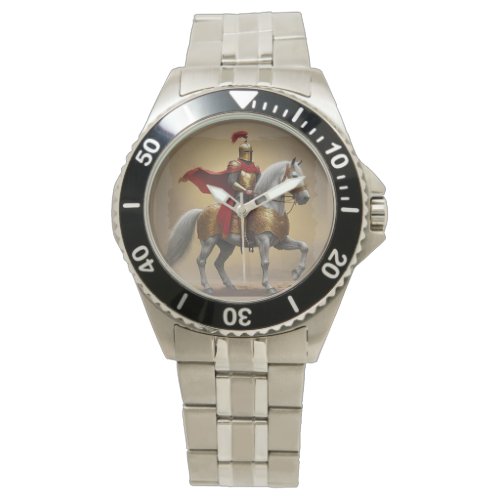 Medieval Knight and Horse Watch