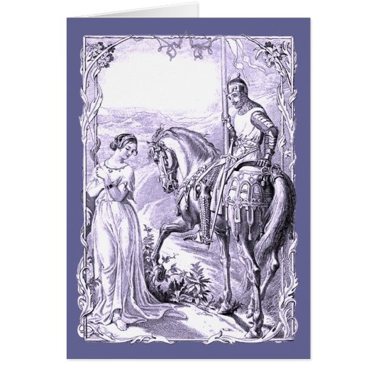 Medieval Knight and Lady (Front)