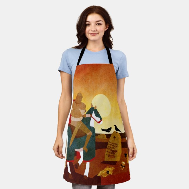 Medieval knight Apron (Worn)