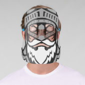 Medieval Knight Cartoon Character Face Shield (Insitu)