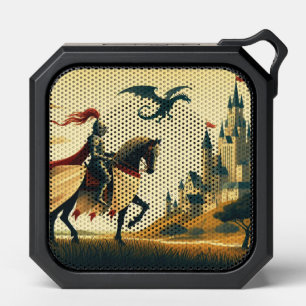 Medieval Knight/dragon/castle fantsy Bluetooth Speaker