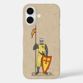 Medieval Knight Early 13th Century Case-Mate iPhon iPhone 16 Case