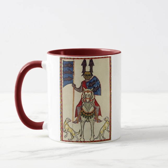 Medieval Knight Facing Forward Mug (Left)