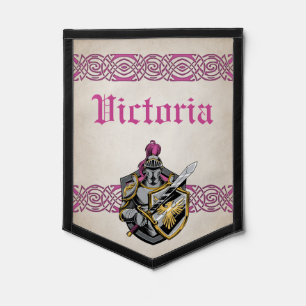 Medieval Knight Fantasy  Pennant
