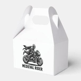 Medieval knight favor boxes