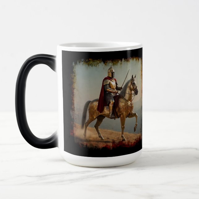 Medieval Knight in Spain Color Morph Mug (Left)