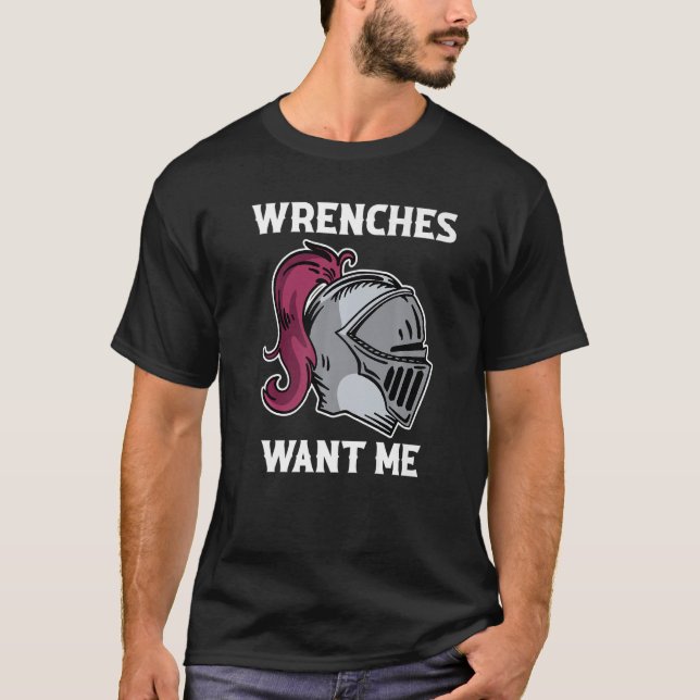 Medieval Knight Jousting Renaissance Fair Wenches  T-Shirt (Front)