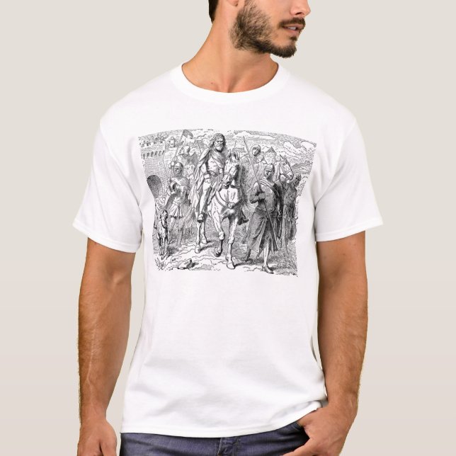 Medieval Knight Kid's Shirt (Front)