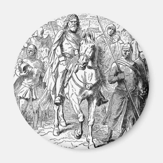 Medieval Knight Magnet (Front)