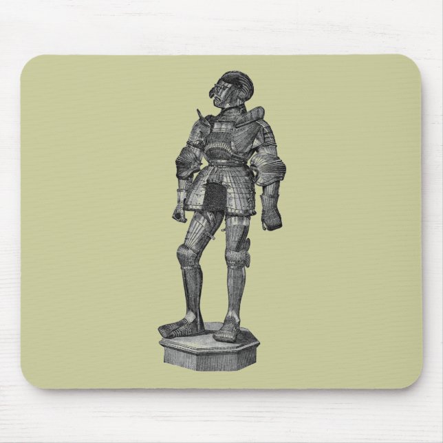 Medieval Knight Mouse Pad (Front)