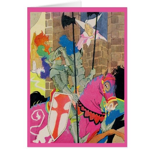 medieval knight on horseback (Front)