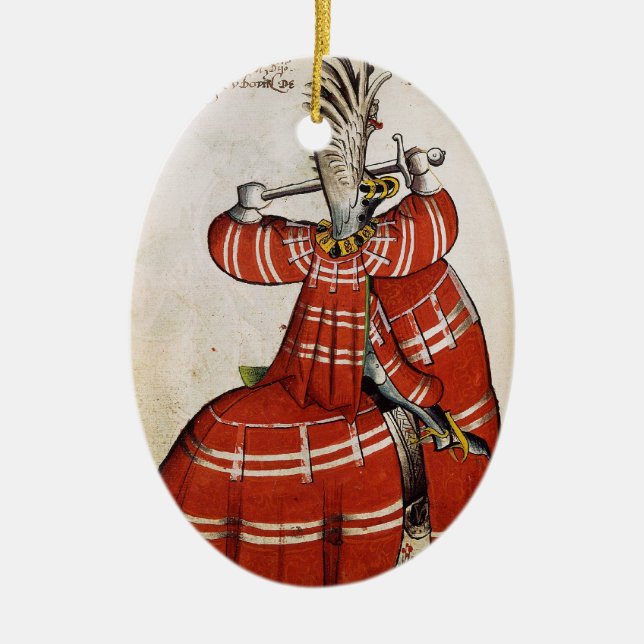 Medieval Knight Ornament (Front)