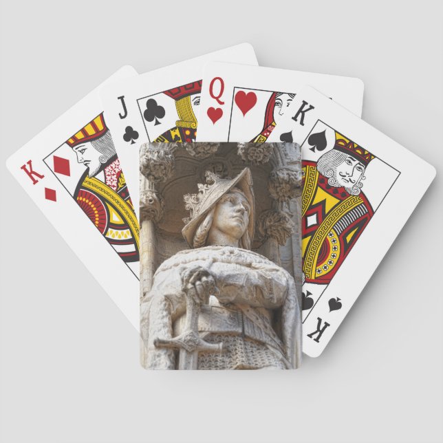 Medieval Knight Poker Cards (Back)