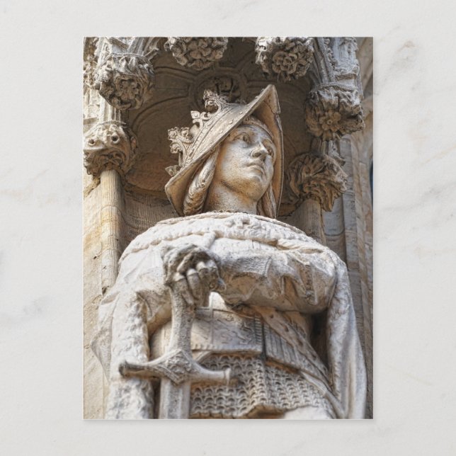 Medieval Knight Postcard (Front)