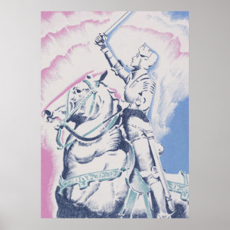 Medieval Knight Poster