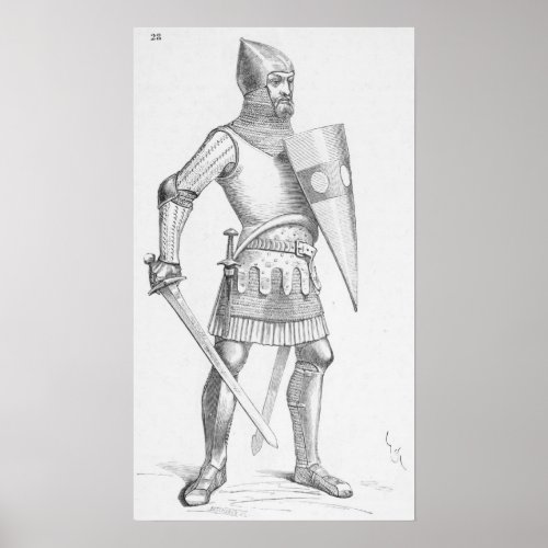 Medieval Knight Poster