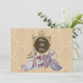 Medieval Knight Save The Date Cards (Standing Front)