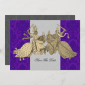 Medieval Knight Save The Date Cards (Front/Back)