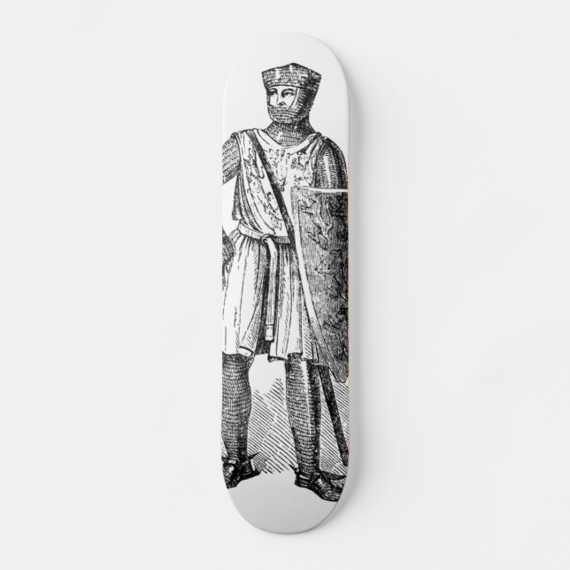 Medieval Knight Skateboard (Front)
