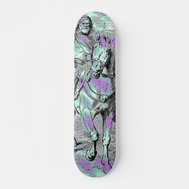 Medieval Knight Skateboard (Front)