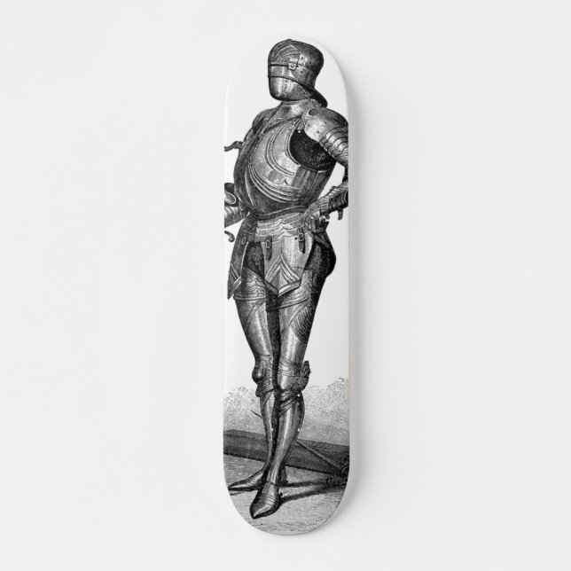Medieval Knight Skateboard (Front)