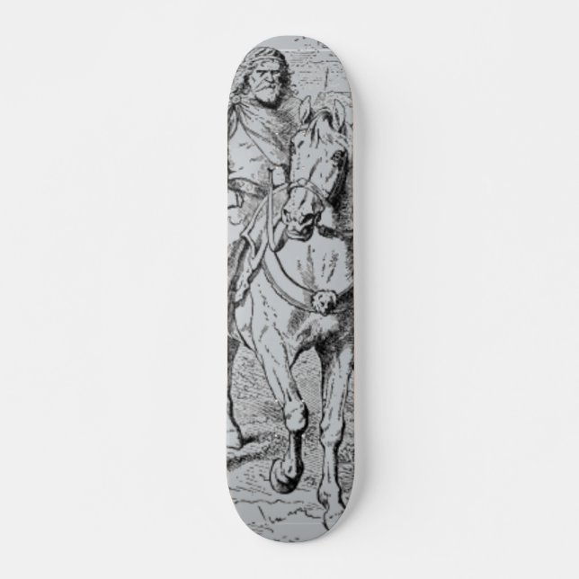 Medieval Knight Skateboard Deck (Front)
