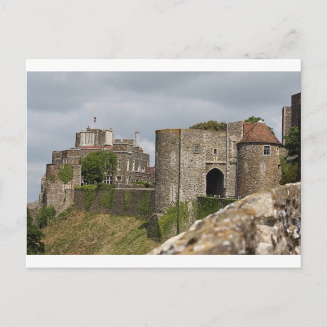 Medieval Knights Horses Lions Castle Party Destiny Postcard (Front)