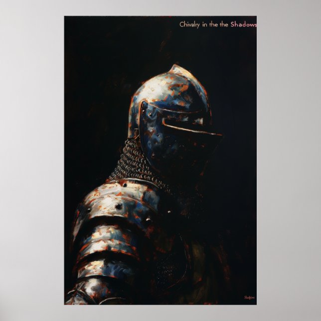 Medieval Knights in Armor Poster Print (Front)