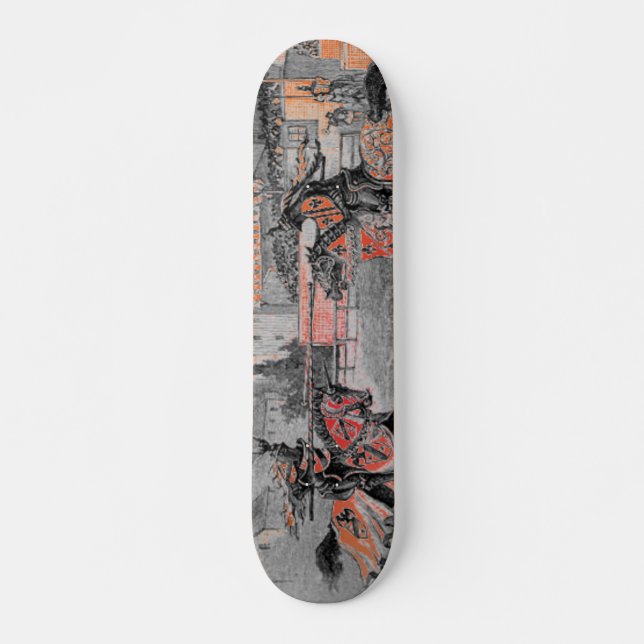 Medieval Knights Jousting Skateboard (Front)