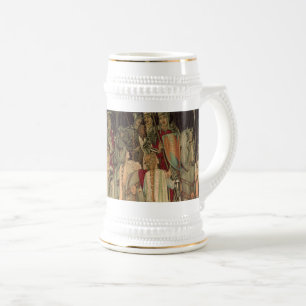 Medieval Knights of the Round Table Beer Stein