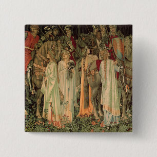 Medieval Knights of the Round Table Button