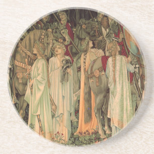 Medieval Knights of the Round Table Coaster